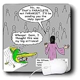 Rich Diesslins Funny Cartoon Gospel Cartoons - Holy Spirit - Paraclete - Mouse Pads