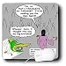 Rich Diesslins Funny Cartoon Gospel Cartoons - Holy Spirit - Paraclete - Mouse Pads