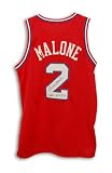 Moses Malone Signed Philadelphia 76ers Jersey - 2001 HOF