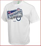 Indianapolis Colts 2009 / 2010 AFC Conference Champions Organic Locker Room w/ Super Bowl 44 Logo T-shirt T-shirt (Free Shipping)