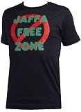 Spoilt Rotten - JAFFA Free Zone Logo T-Shirt - Gift for Dad, Black, Small