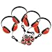 Califone 1114RD-4 Listening First Listening Center Red