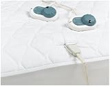 Sunbeam Basic/Auto-Off, Heated H2 SimpliTouch Control Mattress Pad, Queen