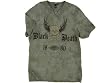 INC International Concepts Black Death Tie Dyed Tee