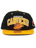 Vancouver Canucks Mitchell & Ness Arched Logo Retro Vintage Snap Back Hat