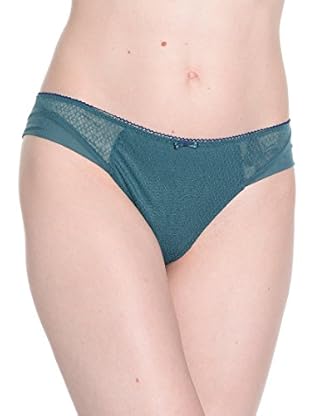 Chantelle Tanga de Hilo C Graphique (Azul)