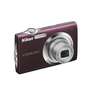 Nikon Coolpix S3000 Digital Camera (S3000 Plum)