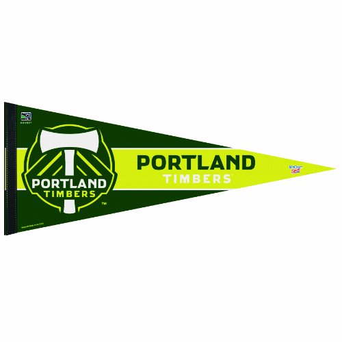 MLS Portland Timbers 12-by-30 Inch Premium Quality Pennant