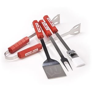 NCAA Wisconsin Badgers 4 Piece Barbecue Set