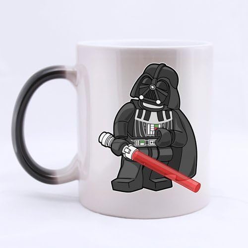 Cute Darth Vader Custom Morphing Coffee Mug Tea Cup 11 OZ Office Home Cup (Printed on two sides)