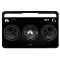 3-Speaker Boombox Audio System