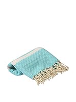 Pandora Toalla Spa&Beach Natural (Aguamarina/Blanco)