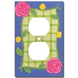 Flower Bunch Outlet Cover