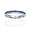 Bling Jewelry Sterling Silver September Blue Sapphire Color CZ Eternity Band Ring - Size 4