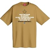NFL New Orleans Saints Short Sleeve Inside Line T-Shirt