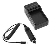 Premium Battery Charger with Car Charger Adapter for Nikon CoolPix S220