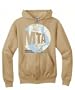 NYC MTA - Globe Subway Map - Vegas Gold Full-Zip Hoody - 3X-Large