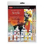 Produkt-Bild: (YOUR FIRST STEPS IN ACRYLIC: MATERIALS & STEP-BY-STEP PROJECTS FOR THE BEGINNER [WITH 2 PAINT BRUSHES AND 6 ACRYLIC PAINTS AND ART PAPER]) BY Walter Foster(Author)Paperback Aug-2011