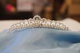 (BIG)Elegant Bridal Wedding Tiara Crown with Crystal Party Accessories C8999