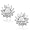 10k White Gold Diamond Stud Earrings and Earring Jackets (1.50 cttw, I-J Color, I3 Clarity)