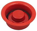 Red Garbage Disposal Kitchen Sink Drain Flange Stopper