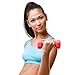 Fitness Republic Neoprene Workout Dumbbells 5 Pairs (2,4,6,8,10)LB - Non Slip, Anti Roll Exercise & Fitness Dumbbells Combo - Hex Shaped Hand weights for Men & Women - Ideal for Home and Gyms training