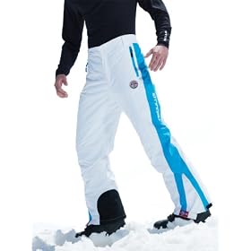 Nebulus Downhill Race - Pantalon de ski homme - Colonne d'eau 10000 mm - Blanc/bleu