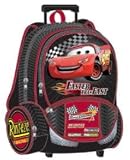 Disney Cars Lightning McQueen Rolling Backpack Mack Hauler 17 Inch