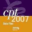 CPT 2007 ASCII Data Files: Single User