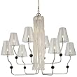 Minka Kovacs Chrome 11Lt Chandelier