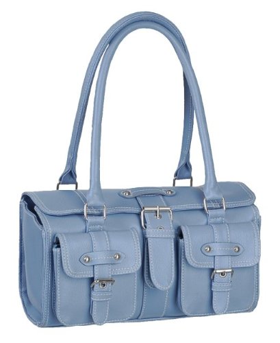EyeCatchBags - Milan Underarm Shoulder Bag HandBag Blue