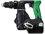 日立工機 14.4V コードレスボード用ドライバー 充電式 4.0Ahリチウムイオン電池、急速充電器、ケース付 グリーン W14DSL(LLCK)(L)