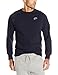 Nike Men's AW77 Fleece Sport Casual Crew Sweatshirt