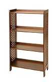Smb - Bibliothèque 4 niveaux en pin - Wengué