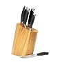 5 Piece Titan Knife - Oak Block Set