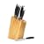 5 Piece Titan Knife - Oak Block Set