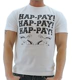 Adult Hap-pay Hap-pay Hap-pay Happy Happy Happy Redneck Hillbilly Duck Hunting T-Shirt