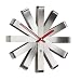 Umbra Ribbon Stainless Steel Wall Clock
