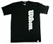 Wilson（ウィルソン）半袖デザインTシャツブラックOTA120