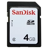 Sandisk 4GB Secure Digital SD HC Memory Card (SDSDB-4096, BULK, No Reader)