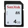 Sandisk 4GB Secure Digital SD HC Memory Card (SDSDB-4096, BULK, No Reader)