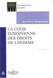 La Cour europ�enne des droits de l'homme