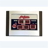 Cleveland Indians MLB Scoreboard Desk Clock (6.5"x9")