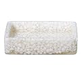 White Stone Resin Soap Dish