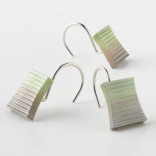 Bacova Gramercy Sage Striped Curtain Hooks