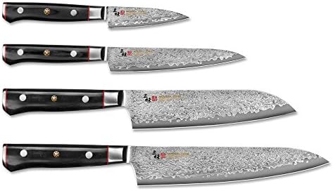 Mcusta Zanmai Classic 6-piece Walnut Knife Block Set