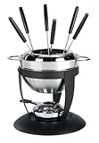 Trudeau Adagio Stainless Steel Fondue 10 Piece Set