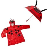 Western Chief Kids Ladybug Raincoat & Umbrella
