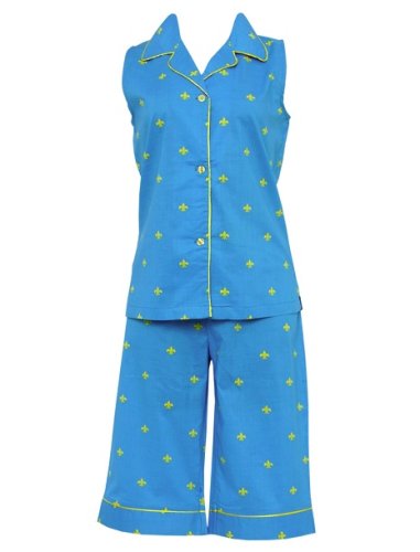 Frankie & Johnny Fleur Lis Crop PJ