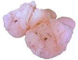 Pink Plush Pig Children Slippers 7 Inch